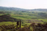 tuscany panorama pienza